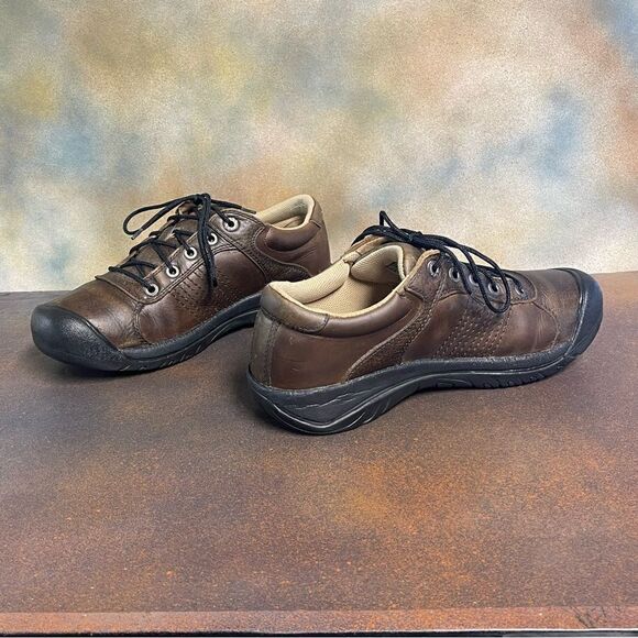 KEEN Classic Brown Leather Hiking Shoes Men\'s Size 10M main image 7
